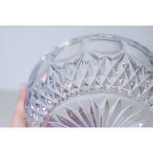 Iridescent Glass Serving Bowl